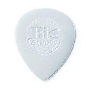 Dunlop 445P100 Nylon Big Stubby Guitar Pick 1.0MM Black - 6 Pc